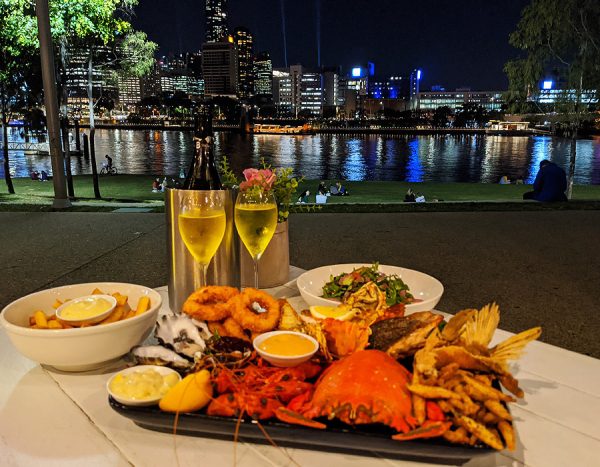 Celebrate Christmas Day Lunch at South Bank Waterfront Brisbane